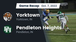 Recap: Yorktown  vs. Pendleton Heights  2022