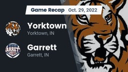Recap: Yorktown  vs. Garrett  2022