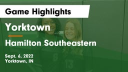 Yorktown  vs Hamilton Southeastern  Game Highlights - Sept. 6, 2022