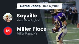 Recap: Sayville  vs. Miller Place  2018