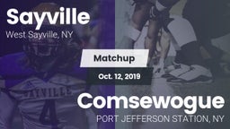 Matchup: Sayville vs. Comsewogue 2019