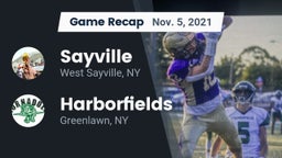 Recap: Sayville  vs. Harborfields  2021