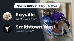 Recap: Sayville  vs. Smithtown West  2023