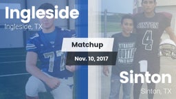 Matchup: Ingleside High vs. Sinton  2017