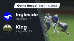 Recap: Ingleside  vs. King  2018