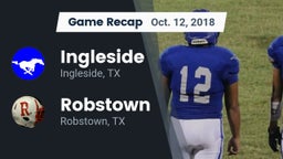 Recap: Ingleside  vs. Robstown  2018