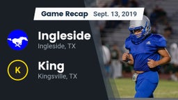 Recap: Ingleside  vs. King  2019
