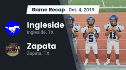 Recap: Ingleside  vs. Zapata  2019