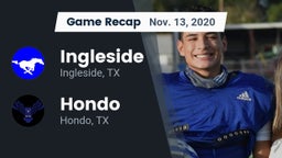 Recap: Ingleside  vs. Hondo  2020