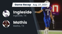 Recap: Ingleside  vs. Mathis  2021