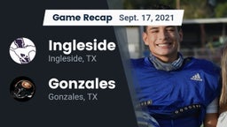 Recap: Ingleside  vs. Gonzales  2021