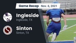 Recap: Ingleside  vs. Sinton  2021