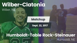 Matchup: Wilber-Clatonia vs. Humboldt-Table Rock-Steinauer  2017