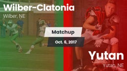 Matchup: Wilber-Clatonia vs. Yutan  2017