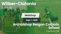 Matchup: Wilber-Clatonia vs. Archbishop Bergan Catholic School 2018