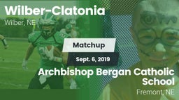 Matchup: Wilber-Clatonia vs. Archbishop Bergan Catholic School 2019