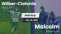 Matchup: Wilber-Clatonia vs. Malcolm  2019
