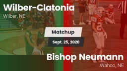 Matchup: Wilber-Clatonia vs. Bishop Neumann  2020