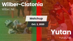 Matchup: Wilber-Clatonia vs. Yutan  2020