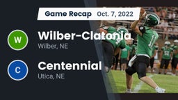 Recap: Wilber-Clatonia  vs. Centennial  2022