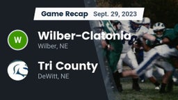 Recap: Wilber-Clatonia  vs. Tri County  2023