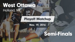 Matchup: West Ottawa High vs. Semi-Finals 2016