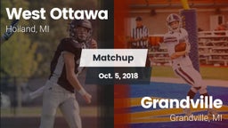 Matchup: West Ottawa High vs. Grandville  2018