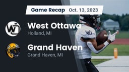 Recap: West Ottawa  vs. Grand Haven  2023