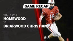 Recap: Homewood  vs. Briarwood Christian 2015