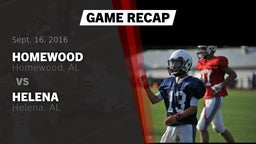 Recap: Homewood  vs. Helena  2016