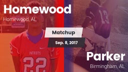 Matchup: Homewood  vs. Parker  2017