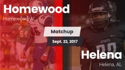 Matchup: Homewood  vs. Helena  2017