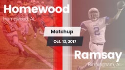 Matchup: Homewood  vs. Ramsay  2017