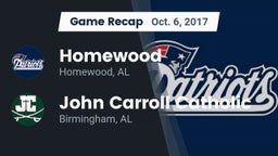 Recap: Homewood  vs. John Carroll Catholic  2017