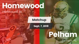 Matchup: Homewood  vs. Pelham  2018