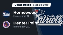 Recap: Homewood  vs. Center Point  2018