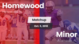 Matchup: Homewood  vs. Minor  2018