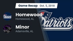Recap: Homewood  vs. Minor  2018