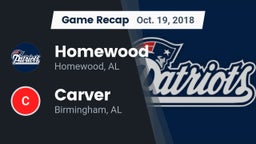 Recap: Homewood  vs. Carver  2018