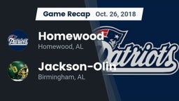 Recap: Homewood  vs. Jackson-Olin  2018