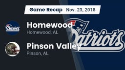 Recap: Homewood  vs. Pinson Valley  2018