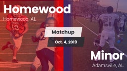Matchup: Homewood  vs. Minor  2019