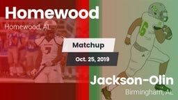 Matchup: Homewood  vs. Jackson-Olin  2019