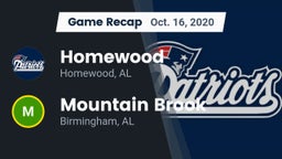 Recap: Homewood  vs. Mountain Brook  2020