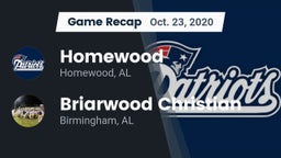 Recap: Homewood  vs. Briarwood Christian  2020