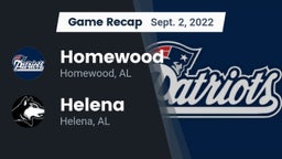 Recap: Homewood  vs. Helena  2022
