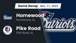 Recap: Homewood  vs. Pike Road  2022