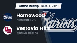 Recap: Homewood  vs. Vestavia Hills  2023