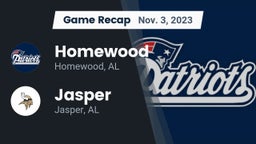 Recap: Homewood  vs. Jasper  2023