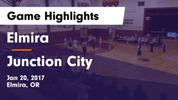 Elmira  vs Junction City  Game Highlights - Jan 20, 2017
